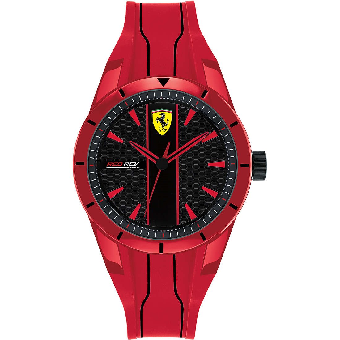 Oiritaly Watch Quartz Unisex Scuderia Ferrari Redrev Evo Watches